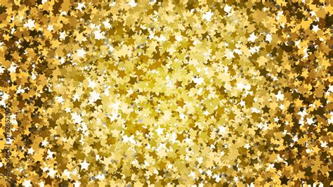 Vector Gold star glitter background Stock Vector | Adobe Stock