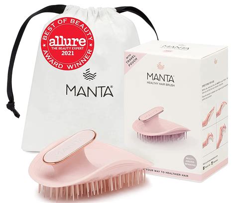 Manta Fully Flexible Hair Brush Healthy Natural Hair Products