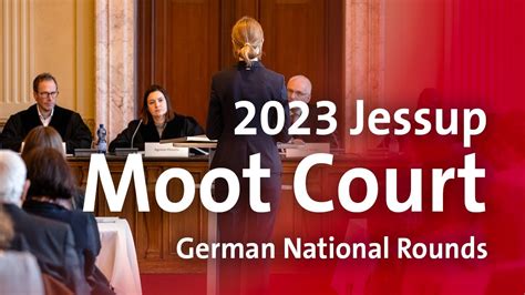 Jessup Moot Court German National Rounds Youtube