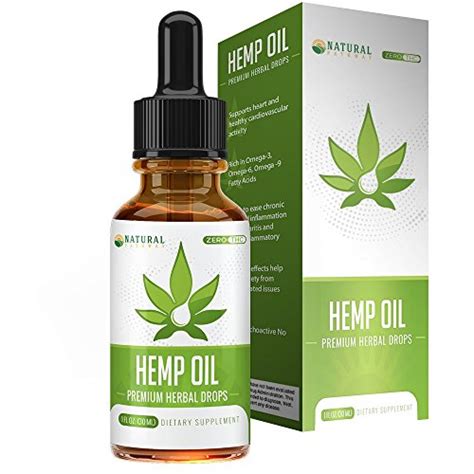 Hemp Oil For Pain Relief All Natural Easy To Take Peppermint