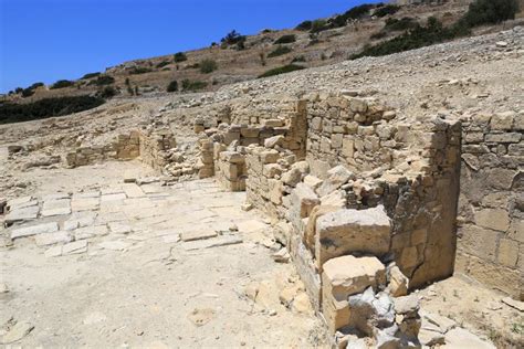Antique City Amathus On Cyprus Stock Image Image Of Classical