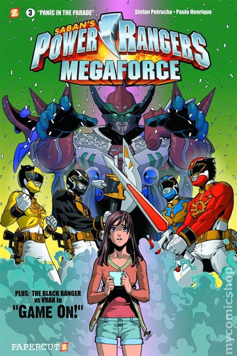 Power Rangers Megaforce Hc 2013 Papercutz Comic Books