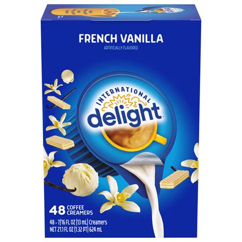 Save On International Delight Creamer Singles French Vanilla 48 Ct