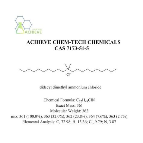 Didecyl Dimethyl Ammonium Chloride Products Cas Suppliers