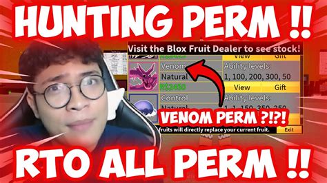 HUNTING PERM VENOM PERM BLIZZARD PERM SPIRIT DAY 2 YouTube