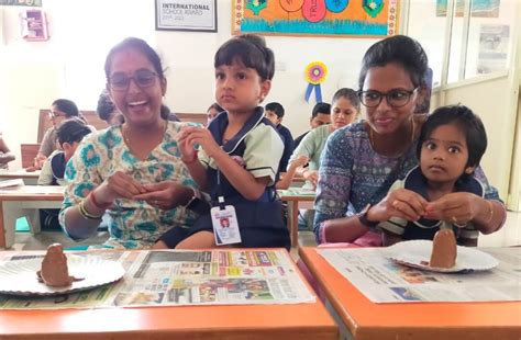 Eco Friendly Ganesha Idol Making Activity At Samsidh E City