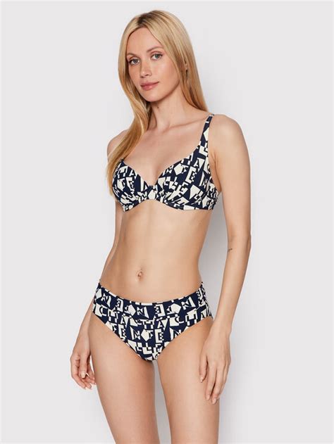 Chantelle Bas De Bikini Identity C11F80 Bleu Marine Modivo Fr