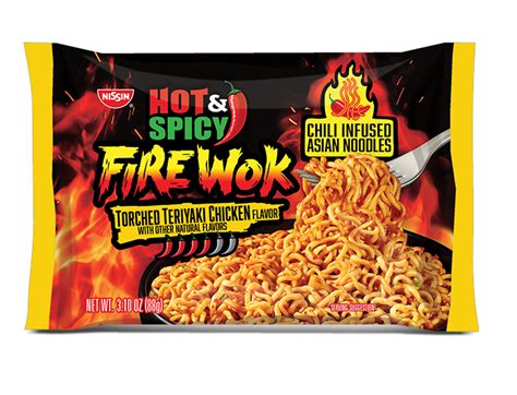 Hot And Spicy Fire Wok Molten Chili Chicken Nissin Food