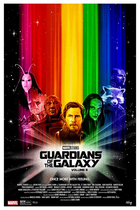 Guardians Of The Galaxy Vol 3 Alternative Movie Poster | Poster By Mark Levy Art