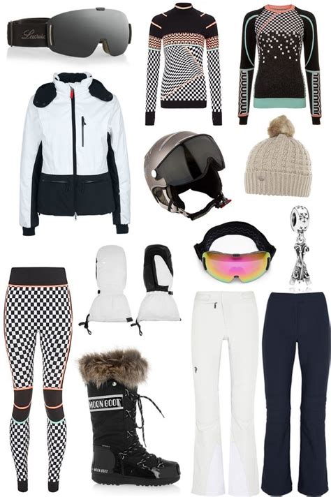 Fashionable Ski Wear Hitting The Slopes In Style