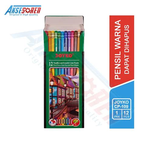 Pencil Warna Dapat Dihapus Joyko Cp Warna Pesil Warna Bisa