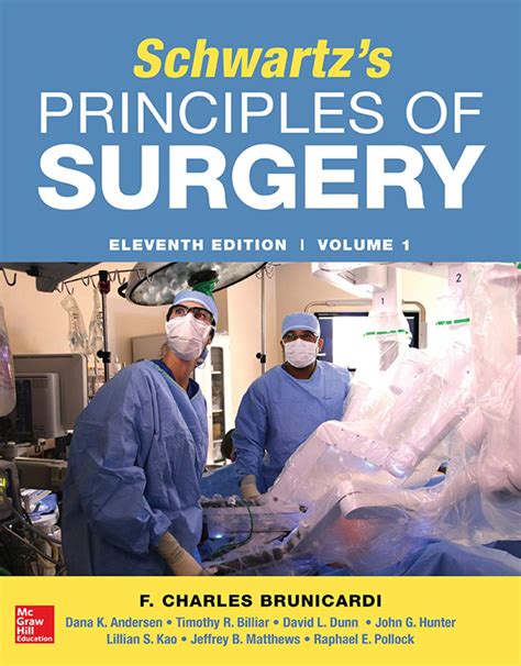 Schwartzs Principles Of Surgery 1 Volume 11th Edition Pdf Ebook