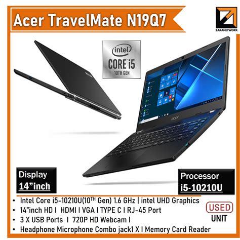 Acer Travelmate P214 Series N19q7 Intel Core1 Year Warranty Tandc I5