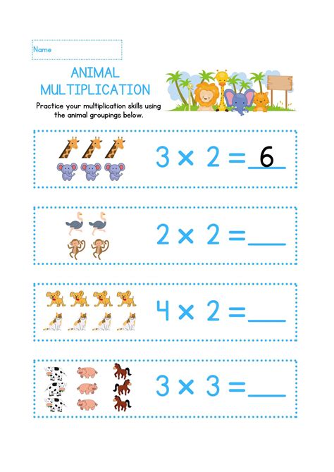 Free Printable Multiplication Worksheets [PDF] Grade 1-12 Math