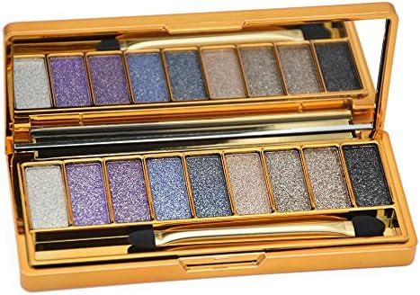 Amazon Virtegasas Glitter Eyeshadow Pallet Makeup Sets Colors