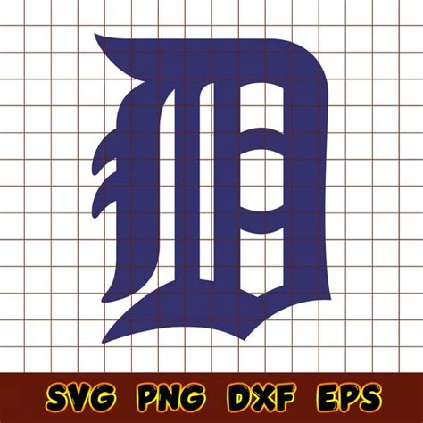 Detroit Tigers Logo Svg Detroit Tigers Svg Mlb Logo Svg S Inspire