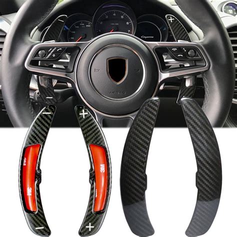 Carbon Fiber PDK Paddle Shifter Extension For Porsche 911 718 Macan 918