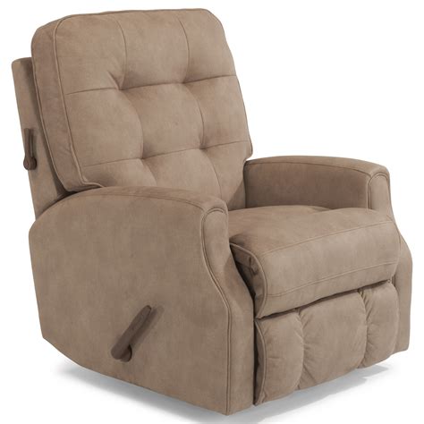 Flexsteel Devon 2882-53 Button Tufted Swivel Glider Recliner | John V Schultz Furniture | Three ...