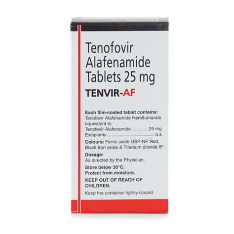 Tenvir AF 25mg Tablet 30 S Price Uses Side Effects Netmeds