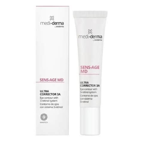 Омолоджуючий крем для шкіри навколо очей Mediderma Sens Age Md Ultra Corrector 3a Eye Contour