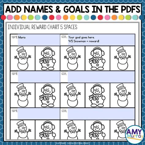 Positive Behavior Sticker Charts And Individual Behavior Charts Bundle