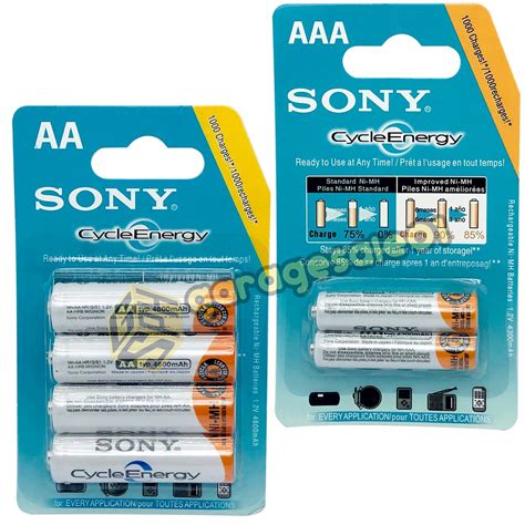 Sony Rechargeable Battery AA AAA Shopee Philippines