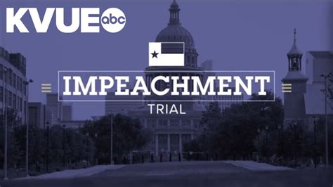 Defense Calls First Witness In Ken Paxton Impeachment Trial Kvue