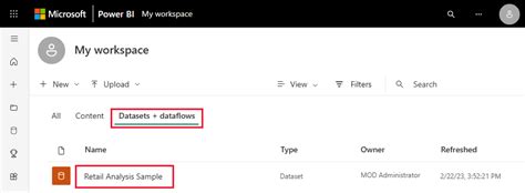 Tutorial Exploración de un ejemplo de Power BI Power BI Microsoft