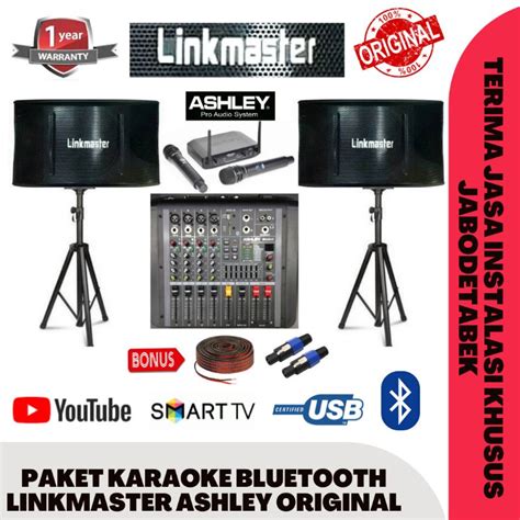 Jual Paket Sound System Karaoke LinkMaster 10 Inch Paket Sound System