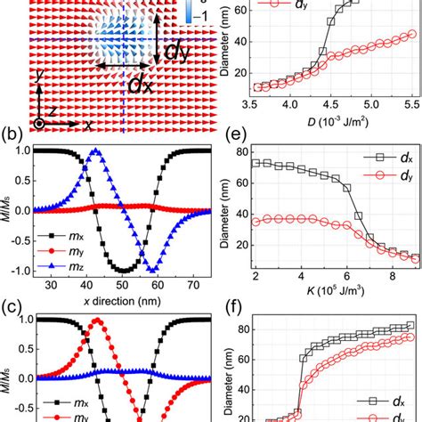 A Magnetization Distributions Of A Bimeron We Only Intercept The