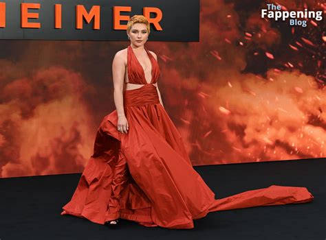Florence Pugh Flaunts Her Tits At The Oppenheimer Premiere In London Fappening