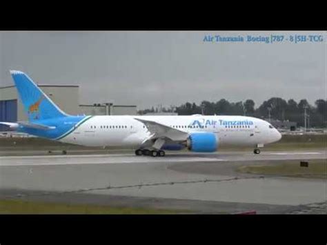 LIVE Hii Ndio Ndege Mpya Aina Ya Boeing 787 8 Dreamliner Tanzania