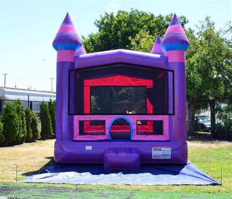 Purple Bounce House Rental Best Jump Llc Mandeville La