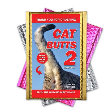 Prank Your Friends Send A Cat Butts Embarrassing Prank Gag Gift