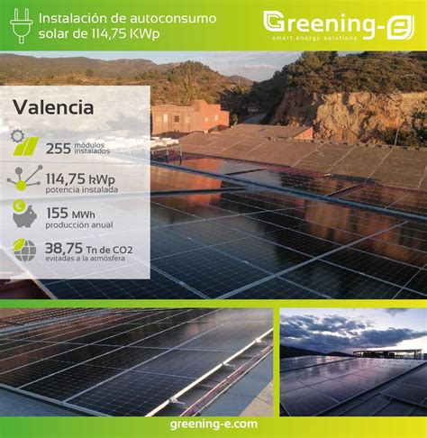 Instalación de autoconsumo solar de 114 75 Kw en Valencia