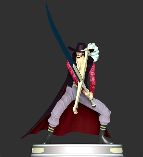 3d File One Piece Dracule Mihawk・3d Print Design To Download・cults