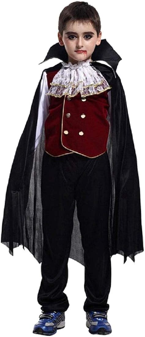 Costume Dracula Per Bambino Travestimento Vampiro Ubicaciondepersonas