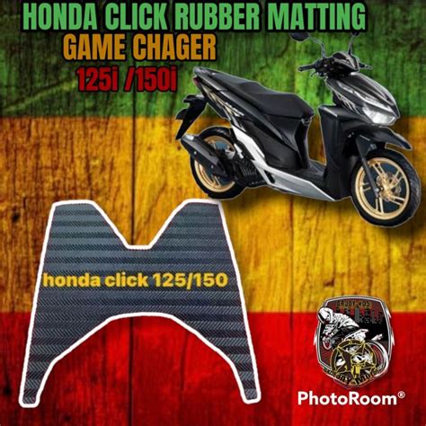 Honda Click V Rubber Matting Motorcycle Accessories Honda