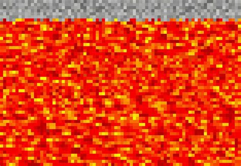 Cubic Pixel Game Lava Magma Cube Blocks Pattern Vector Art At