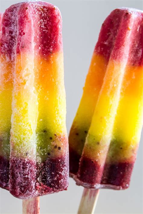 Summers Biggest Ice Cream Trends Rainbow Ice Lollies Big Ice Cream