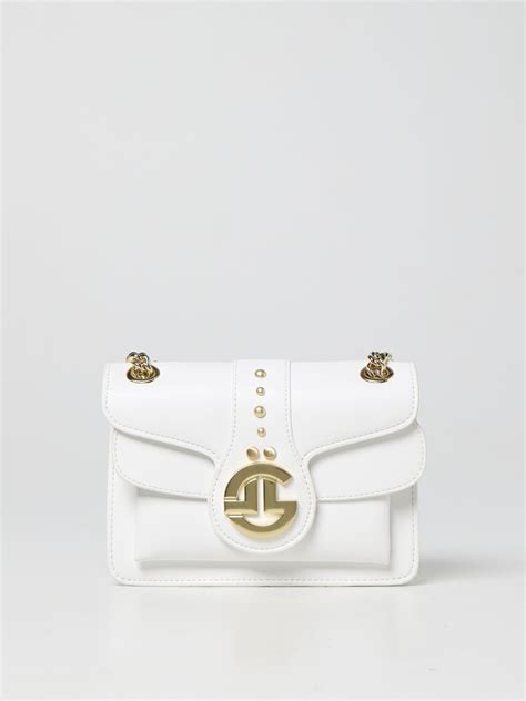 GAËLLE PARIS Borsa in pelle sintetica Bianco Borse A Tracolla