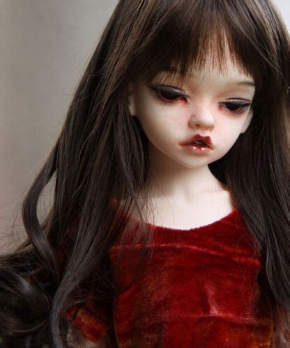 1 4 Bjd Doll Girl Female Free Face Make Up Eyes Resin Toys T Ebay