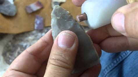 101 29 Beginner Flintknapping Stone Arrowhead For Hunting Youtube