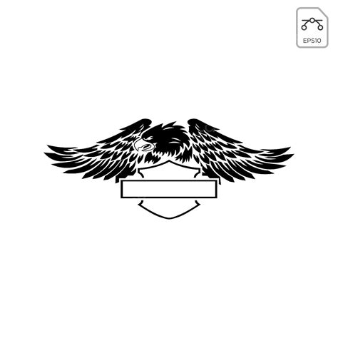 Harley Davidson Emblem Silhouette Transparent Background Harley