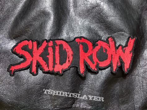 Skid Row - Logo Backshape | TShirtSlayer TShirt and BattleJacket Gallery