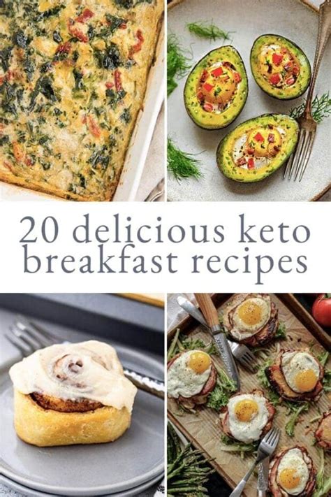 20 Delicious Keto Breakfast Recipes - 40 Aprons