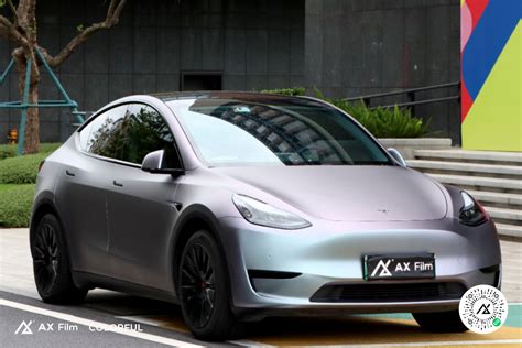 特斯拉Model Y 卡普里灰紫