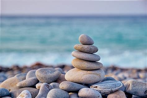 Fundo Do Conceito De Relaxamento De Medita O Zen Pilha De Pedras