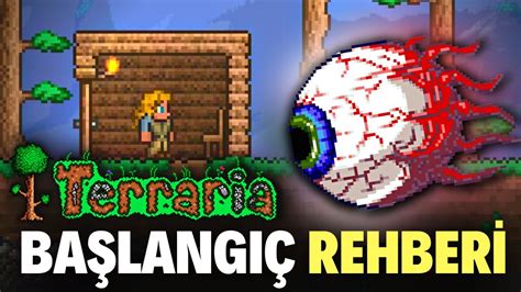 Terraria Rehber Oynamaya Ba Lamadan Nce Bilmen Gerekenler Youtube