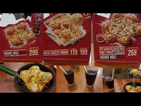 Pizza Hut Momo Pizza Pizza Hut Baked Cheesy Momos Pizza Hut Momo